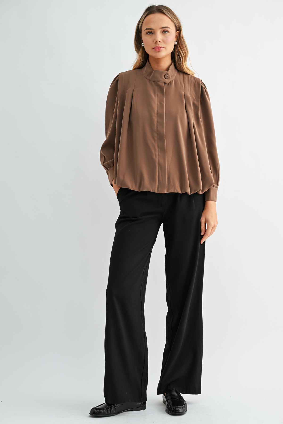 Jomary Woven Cupro Jacket