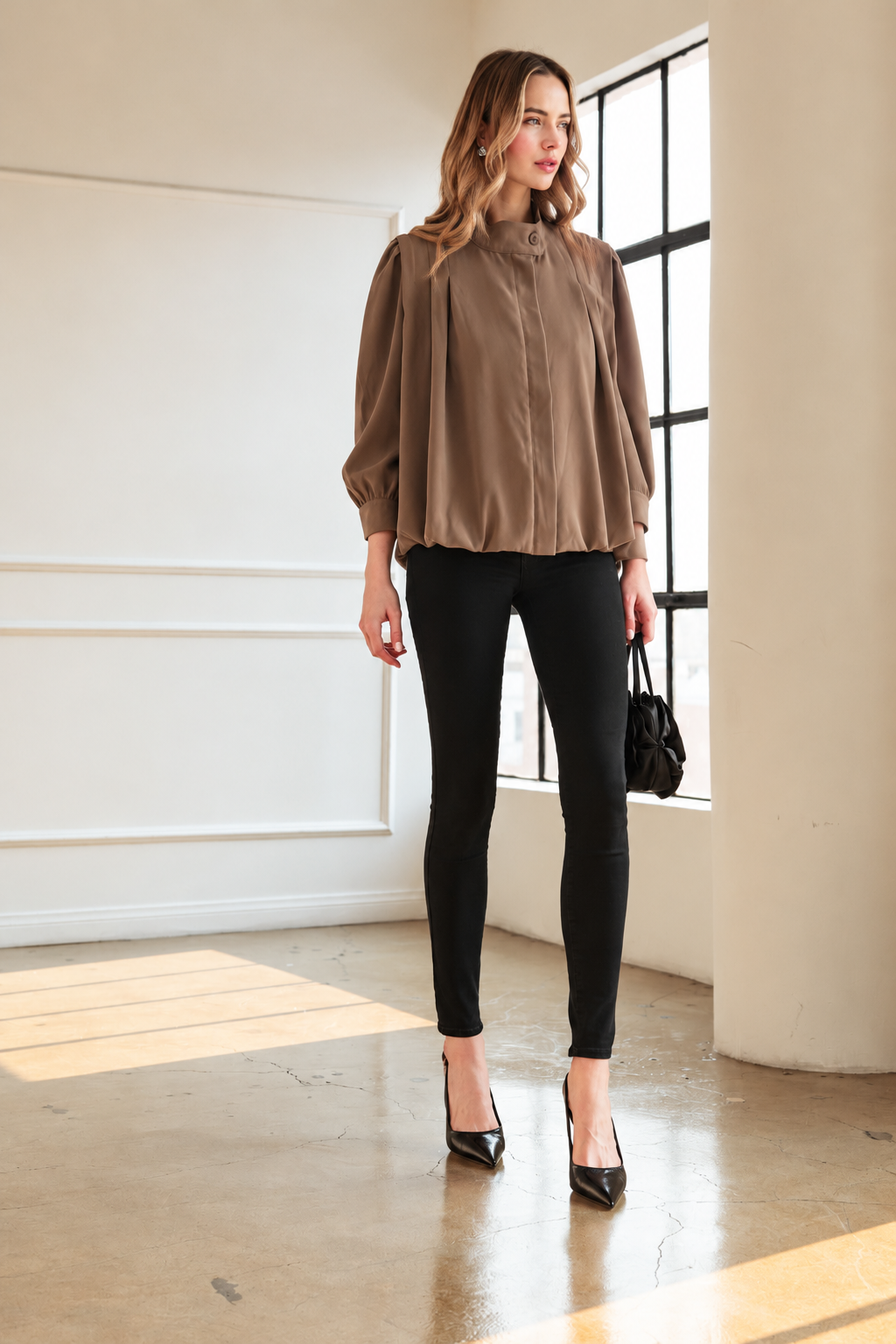 Jomary Woven Cupro Jacket