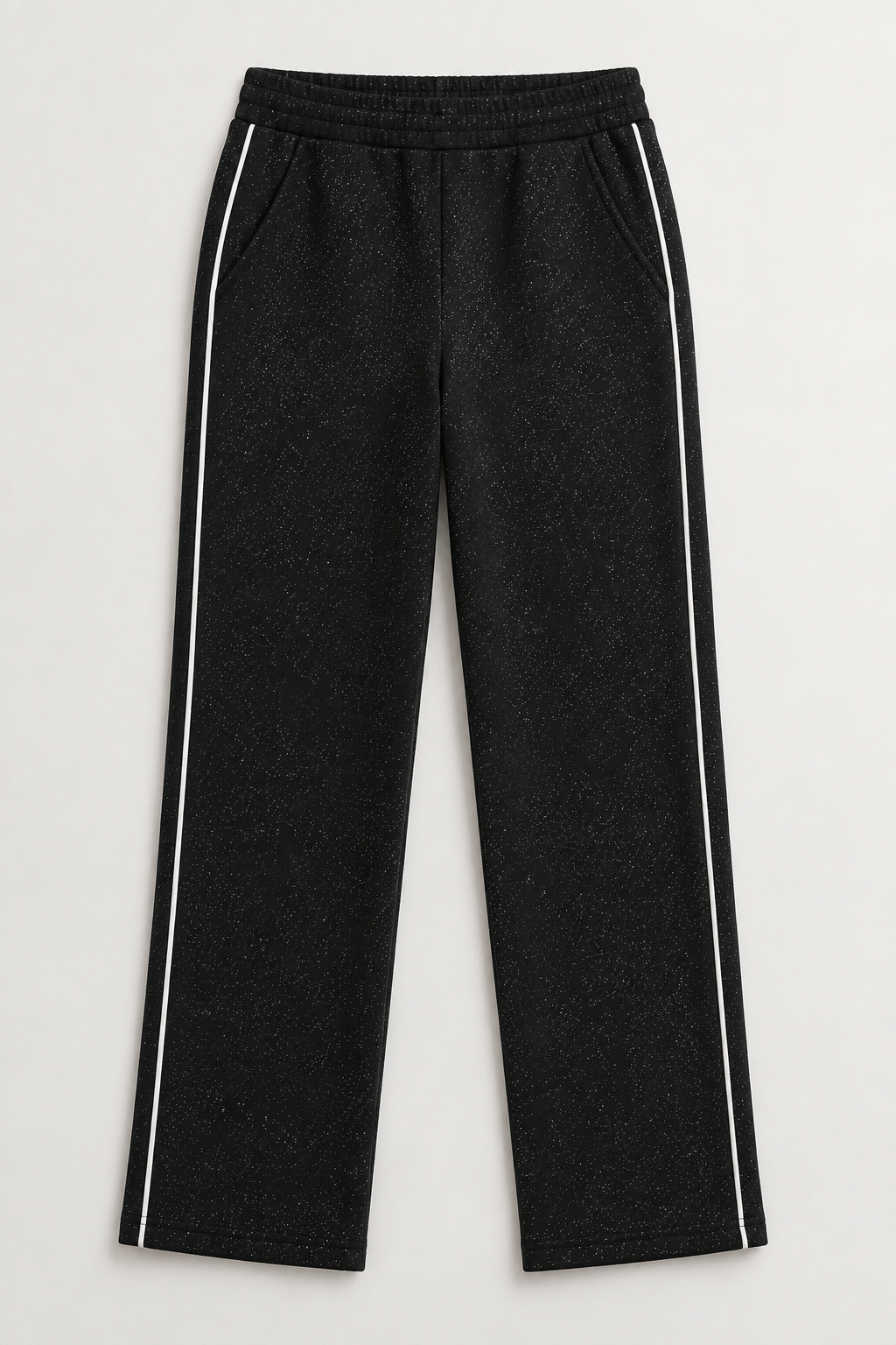 Faryn Stretch French Scuba Knit with Glitter