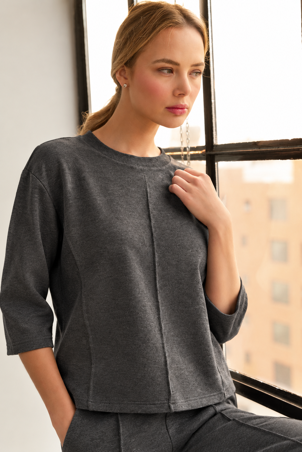 Killian Stretch Knit Top