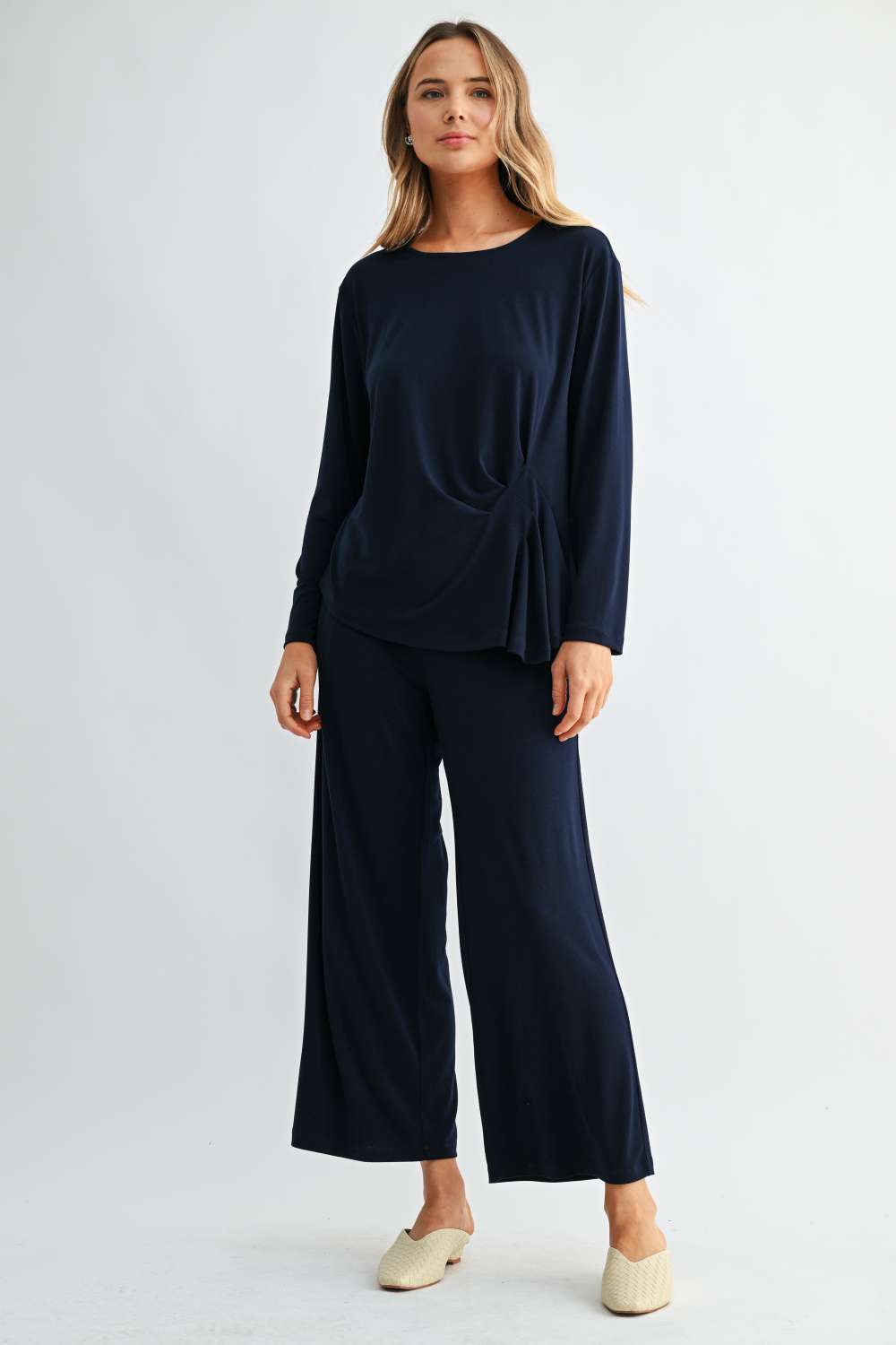 Kary Stretch Knit Top