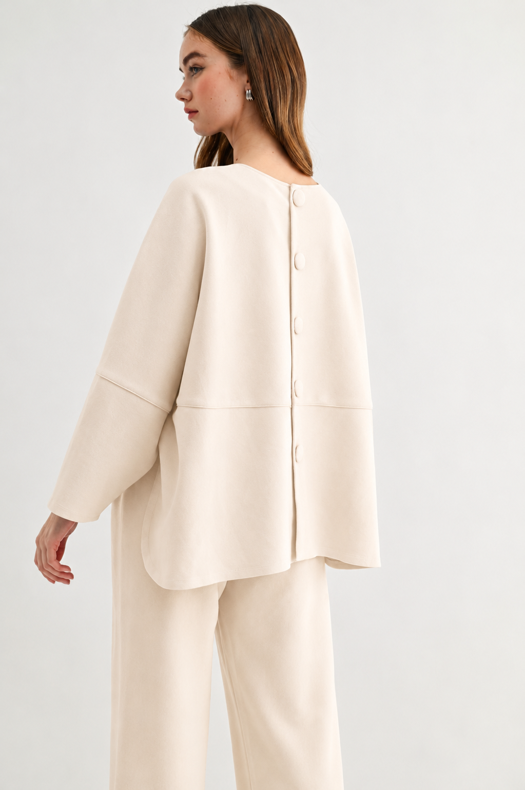 Krista Knit Matte Crepe Knit Top