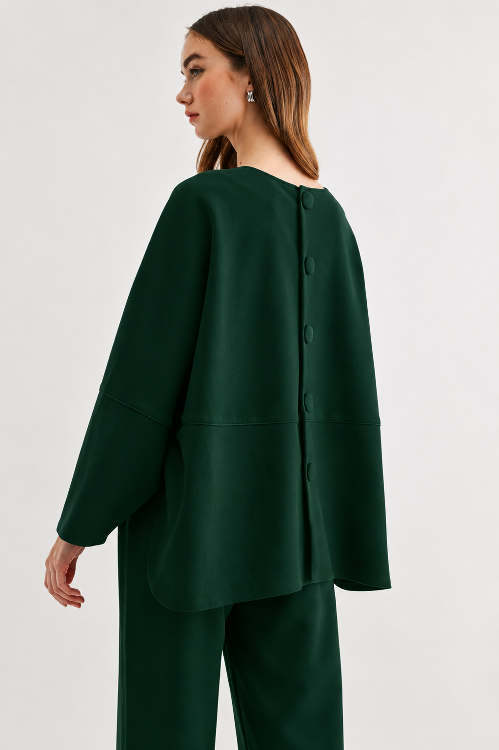 Krista Knit Matte Crepe Knit Top