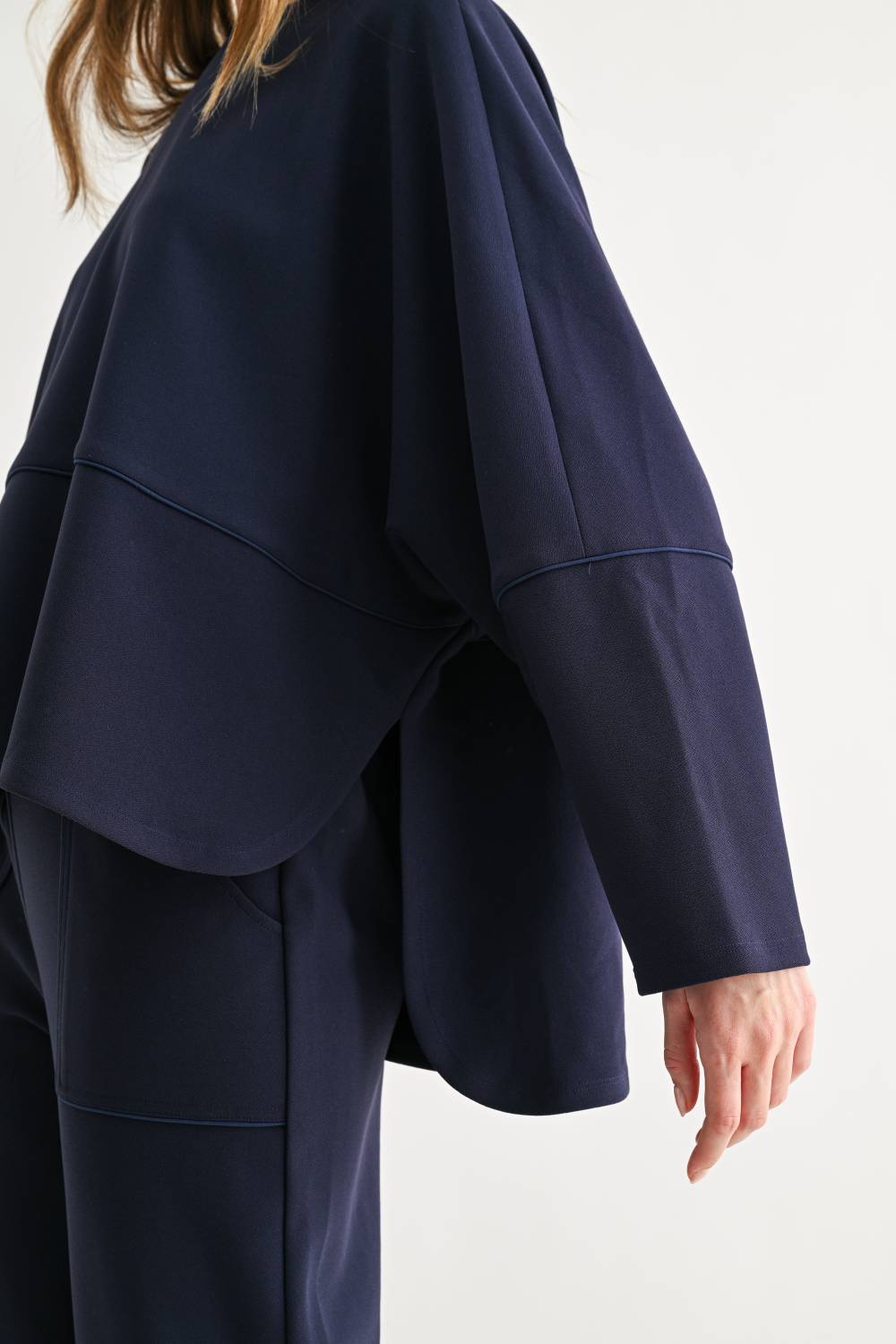 Krista Knit Matte Crepe Knit Top