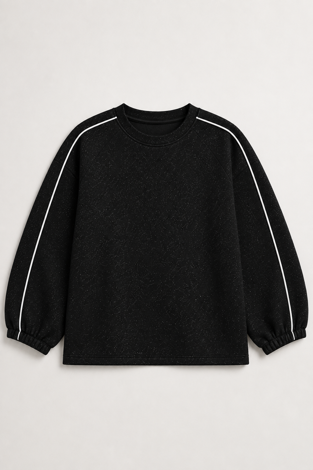 Floriane Stretch French Scuba Knit with Glitter