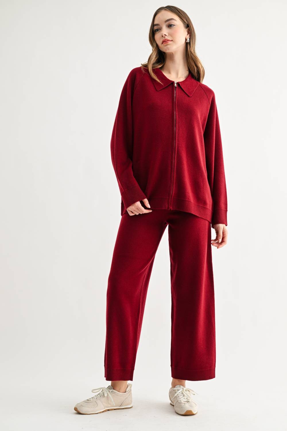 Sia Straight Leg Knit Pants