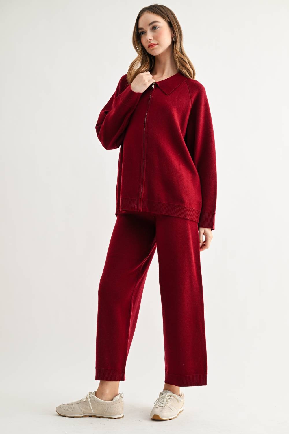 Sia Straight Leg Knit Pants