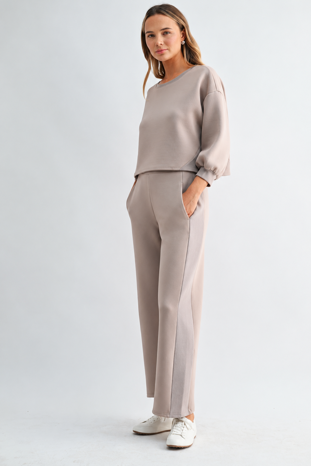 Florina Stretch French Scuba Top