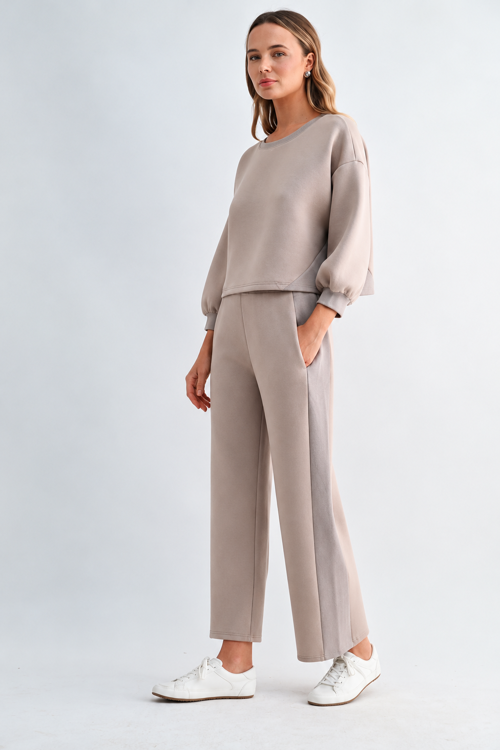 Florina Stretch French Scuba Top