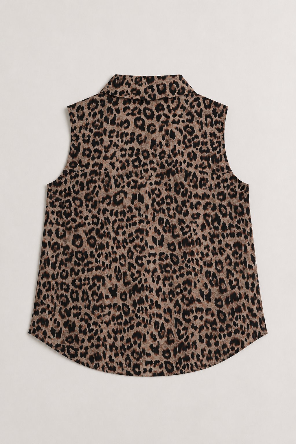 Caroline Sleeveless Collar Top