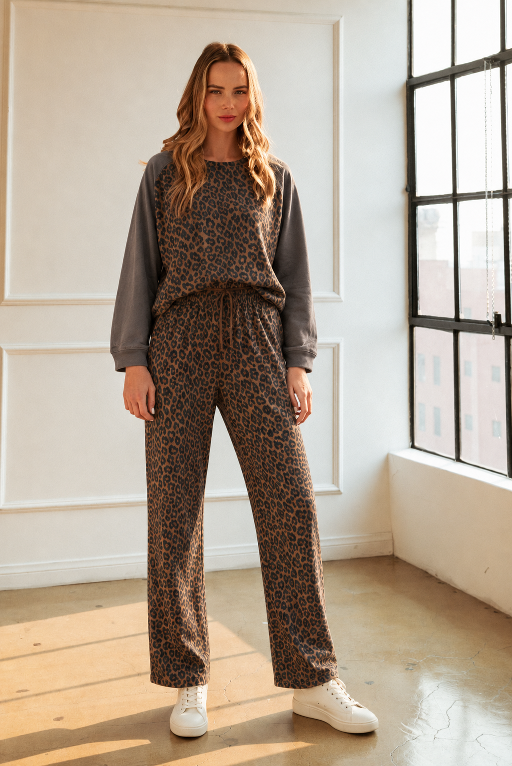 Kayden Animal Print Pants