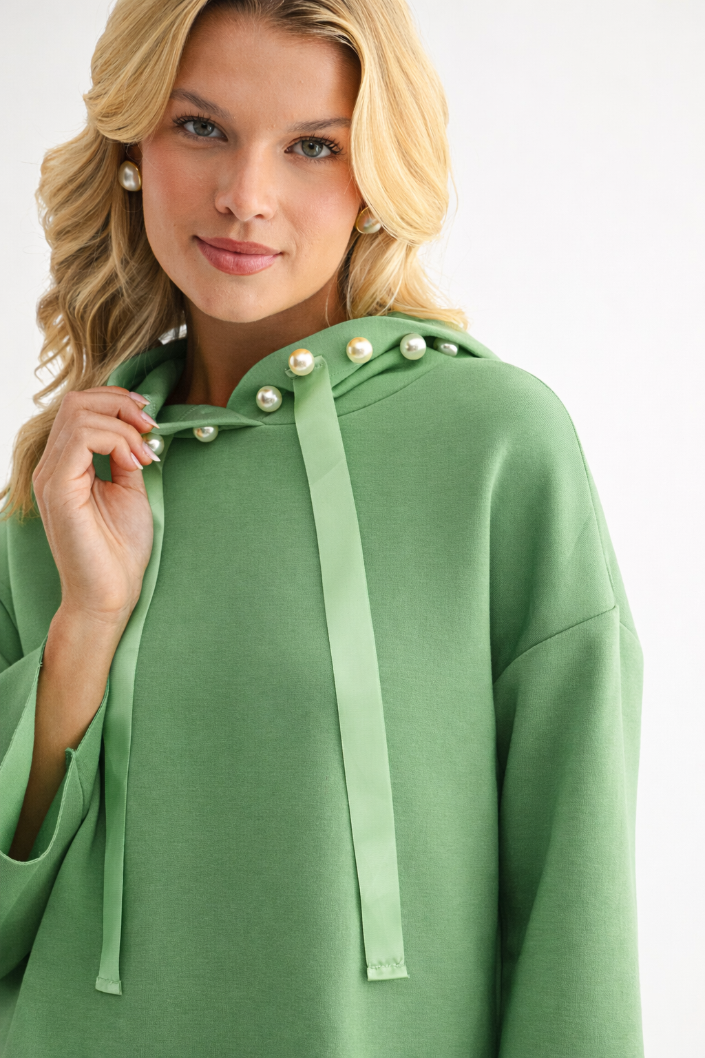 Francine French Scuba Pearl Hoodie