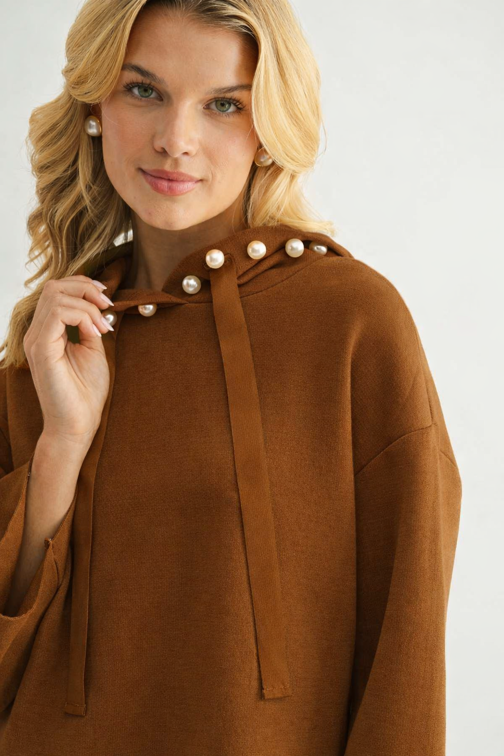 Francine French Scuba Pearl Hoodie