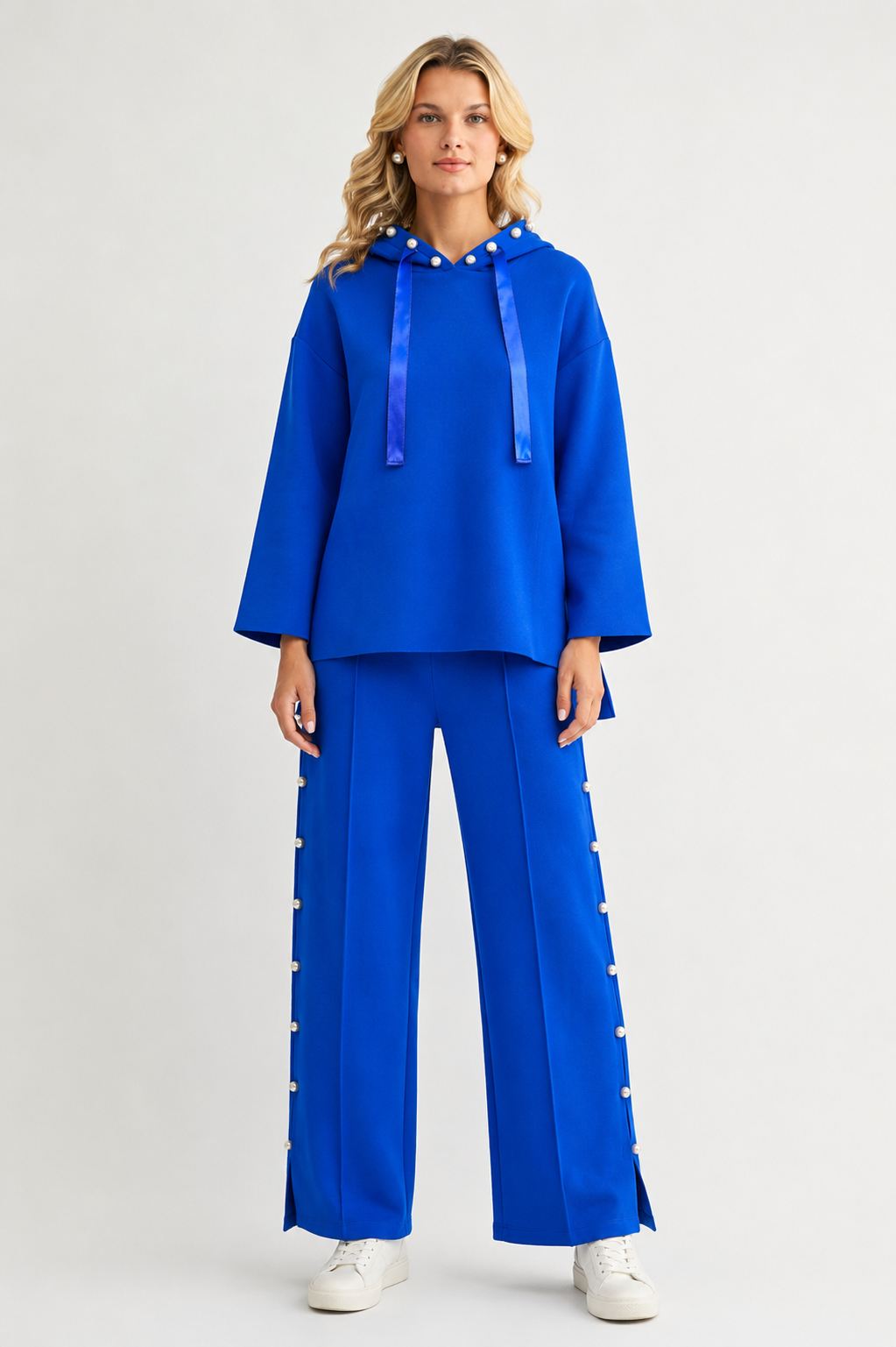 Farrah French Scuba Pearl Pant