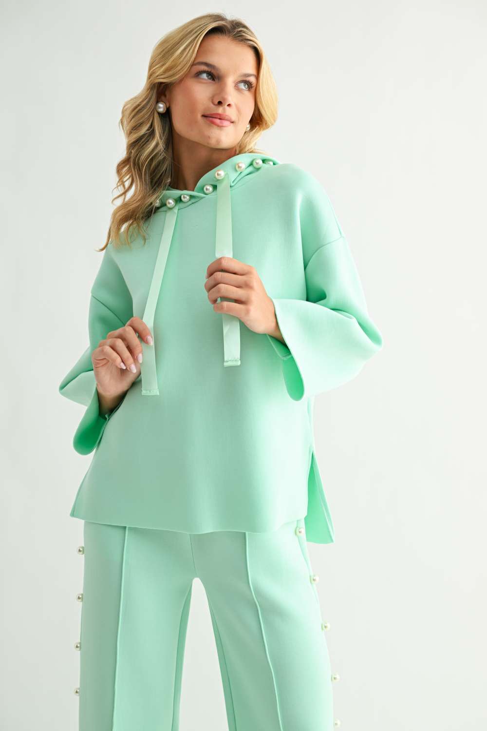 Francine French Scuba Pearl Hoodie