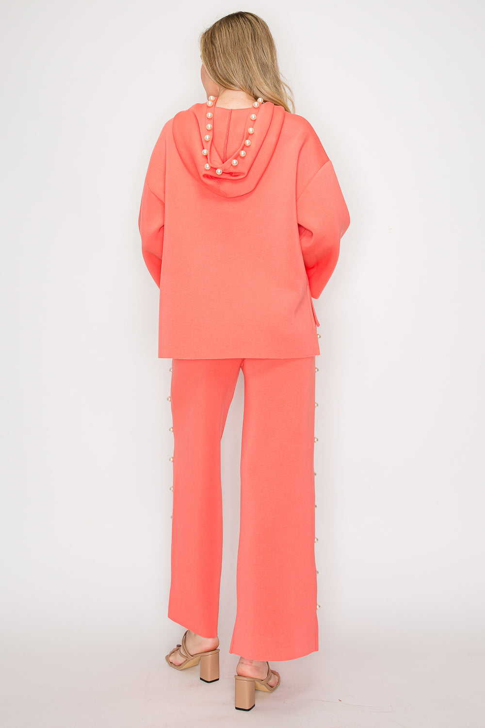 Farrah French Scuba Pearl Pant