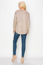 Load image into Gallery viewer, Adi Stretch Suede Top