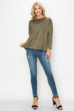 Load image into Gallery viewer, Adi Stretch Suede Top