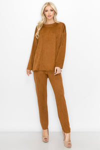 Adi Stretch Suede Top