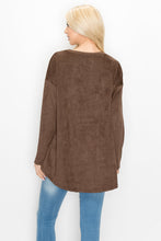 Load image into Gallery viewer, Adi Stretch Suede Top