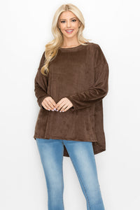 Adi Stretch Suede Top