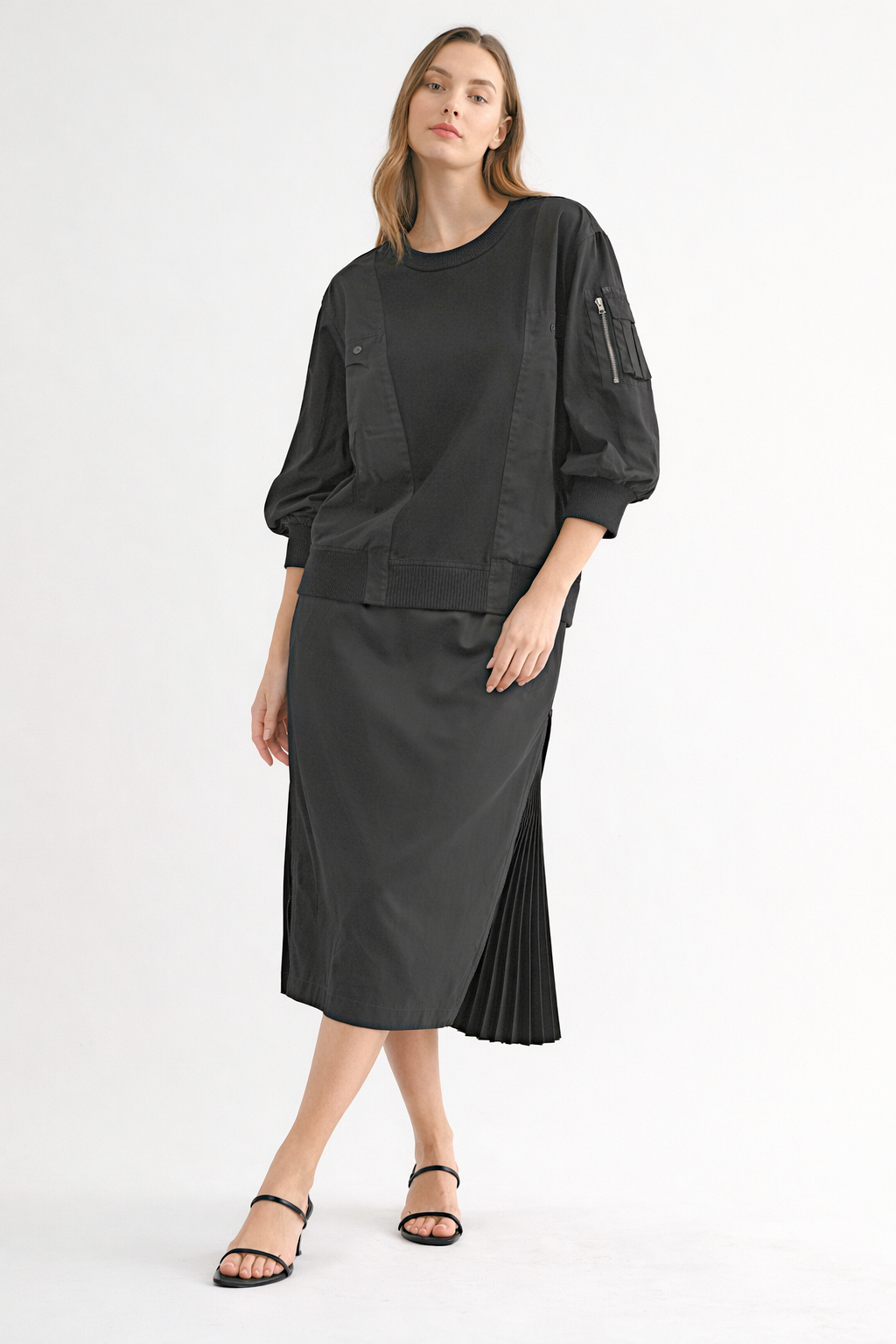 Cassie Contrast Utility Top