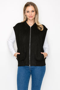 Allison Suede Vest