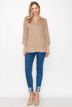 Load image into Gallery viewer, Addison Stretch Suede Top