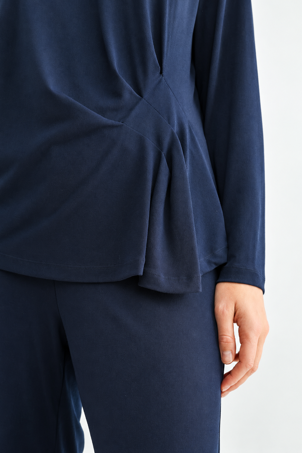 Kary Stretch Knit Top