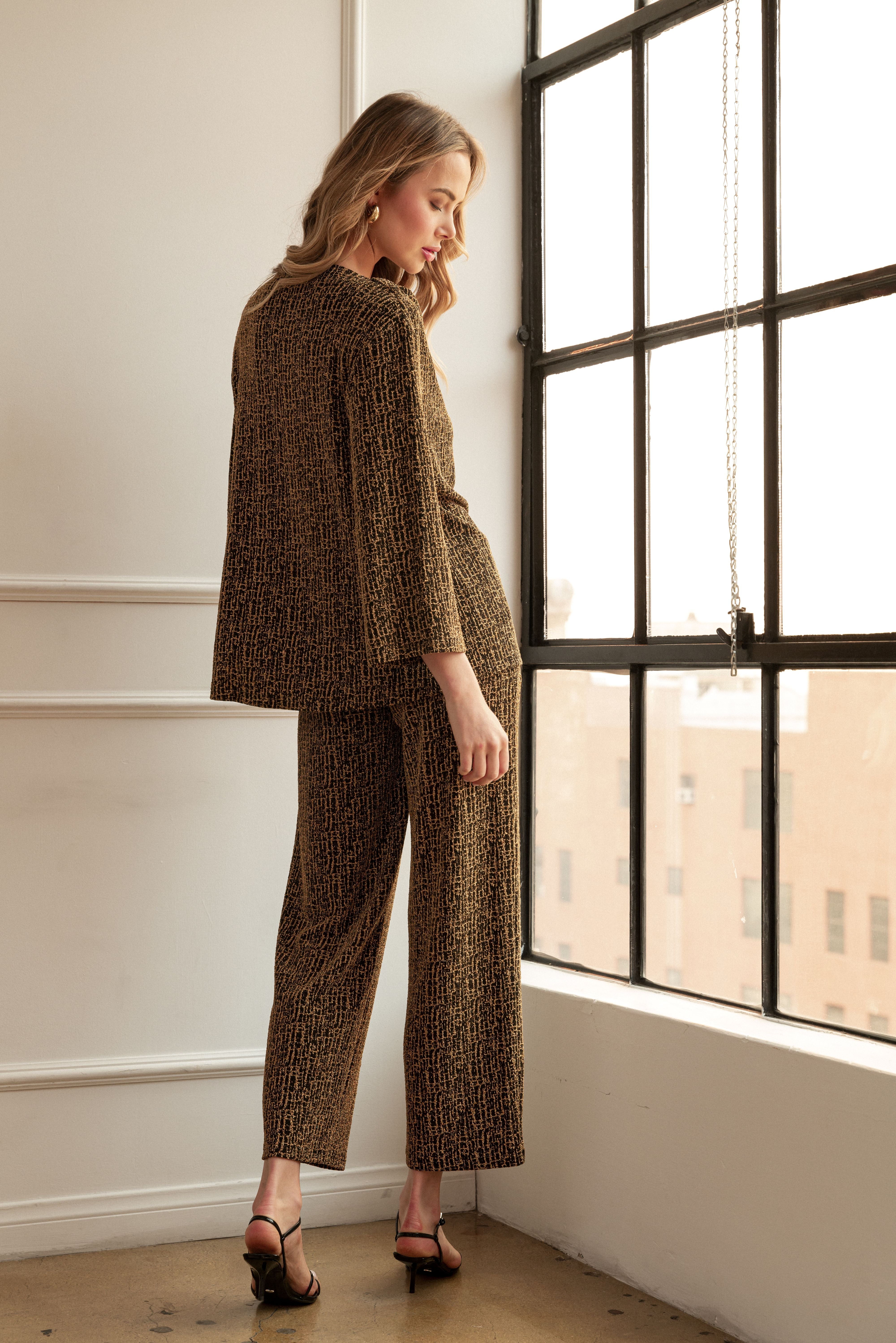 Katelynn Two Tone Knit Top