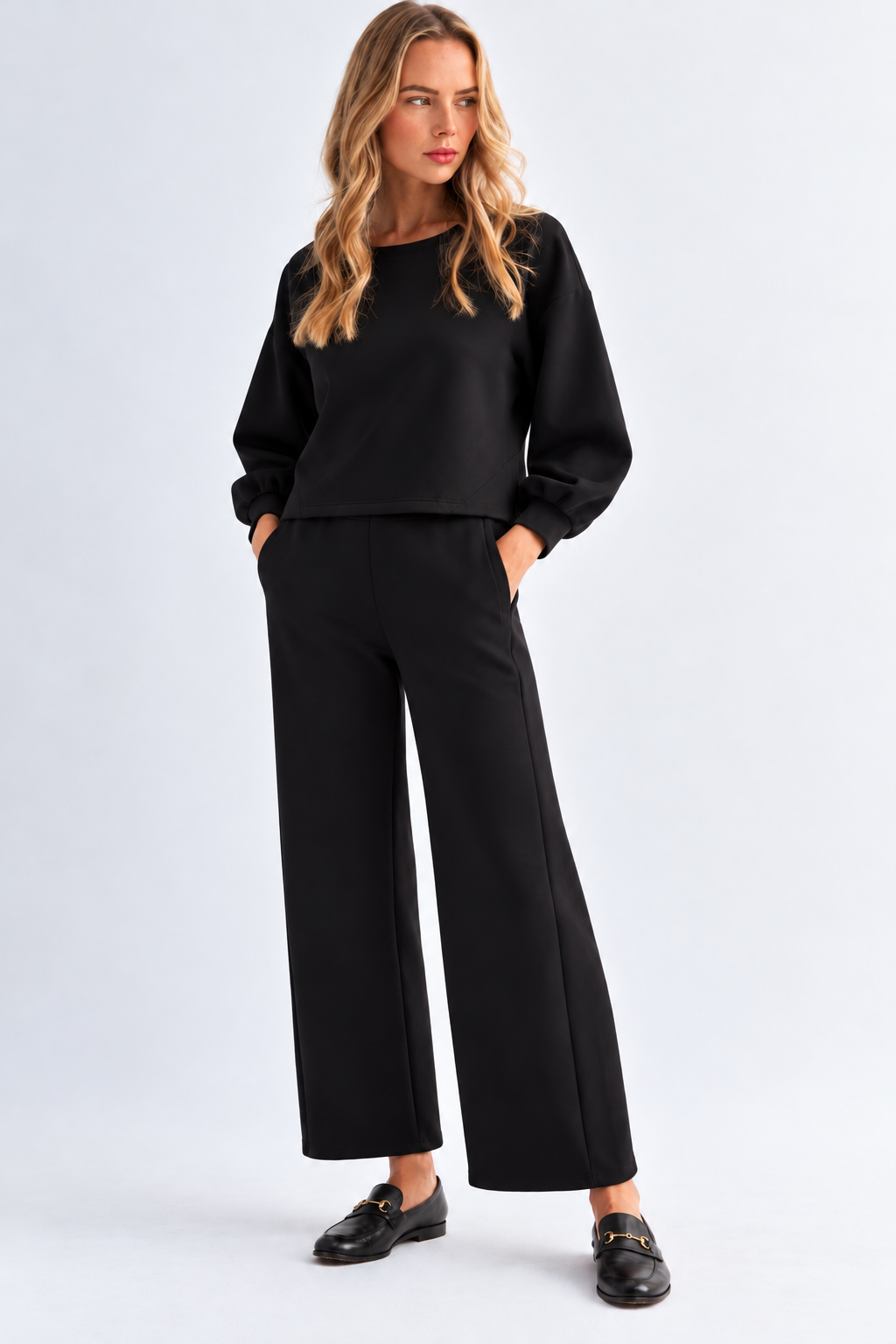 Florina Stretch French Scuba Top