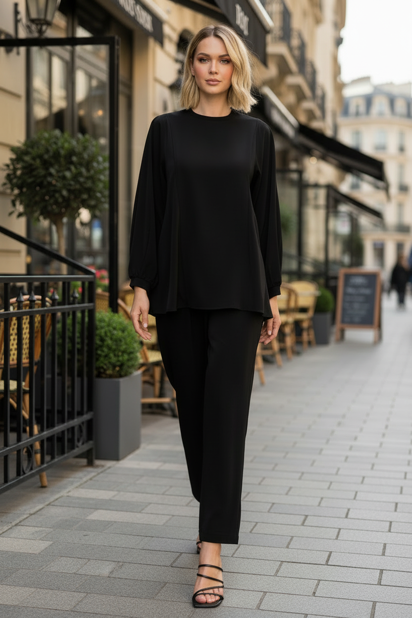 Jake Woven Cupro Top