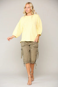 Celeste Cotton Knit Top