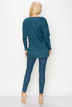 Load image into Gallery viewer, April Stretch Suede Tunic