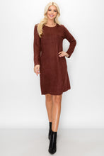 Load image into Gallery viewer, Aurora Suede Round Neck with NO Pockets