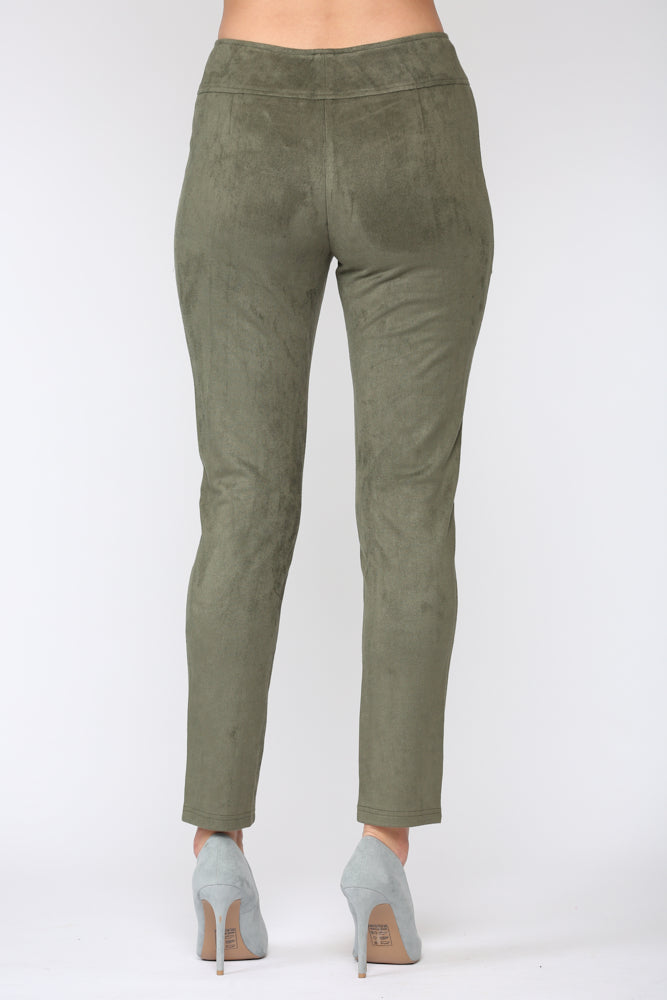 Amelia Stretch Suede Pant
