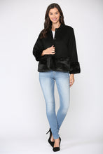 Load image into Gallery viewer, Julissa Fur Trimmed Jacket