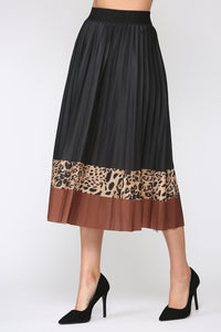 Winsley Animal Print Skirt