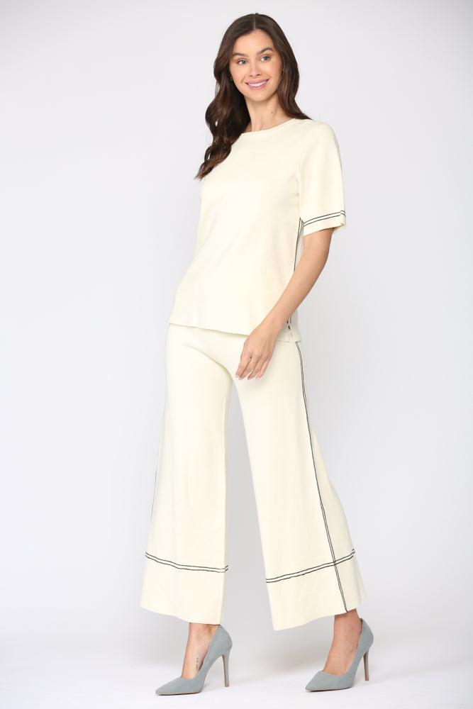 Selena Ribbed Knitted Pant