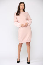 Load image into Gallery viewer, Sonia Sweater Dress with Faux Fur