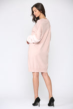 Load image into Gallery viewer, Sonia Sweater Dress with Faux Fur