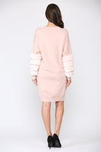 Load image into Gallery viewer, Sonia Sweater Dress with Faux Fur