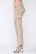 Load image into Gallery viewer, Amber Stretch Suede Cargo Pant