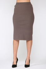 Load image into Gallery viewer, Shantelle Ribbed Knitted Skirt