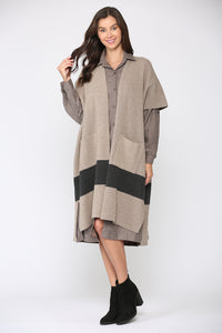 Shani Knitted Long Cardigan