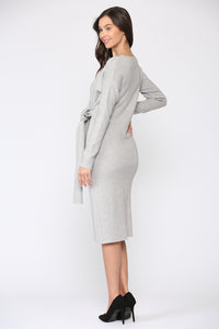 Shay Sweater Wrap Dress