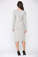 Load image into Gallery viewer, Shay Sweater Wrap Dress