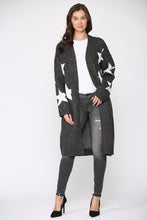 Load image into Gallery viewer, Sancia Knitted Sweater Star Cardigan