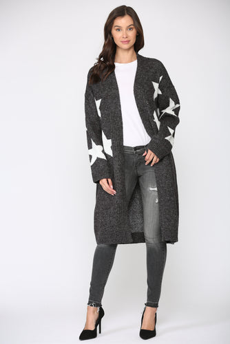 Sancia Knitted Sweater Star Cardigan