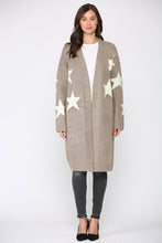 Load image into Gallery viewer, Sancia Knitted Sweater Star Cardigan